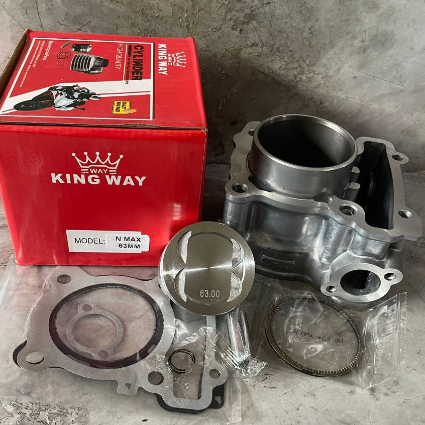BLOK SEHER 63 MM BORE UP NMAX AEROX 155 2DP