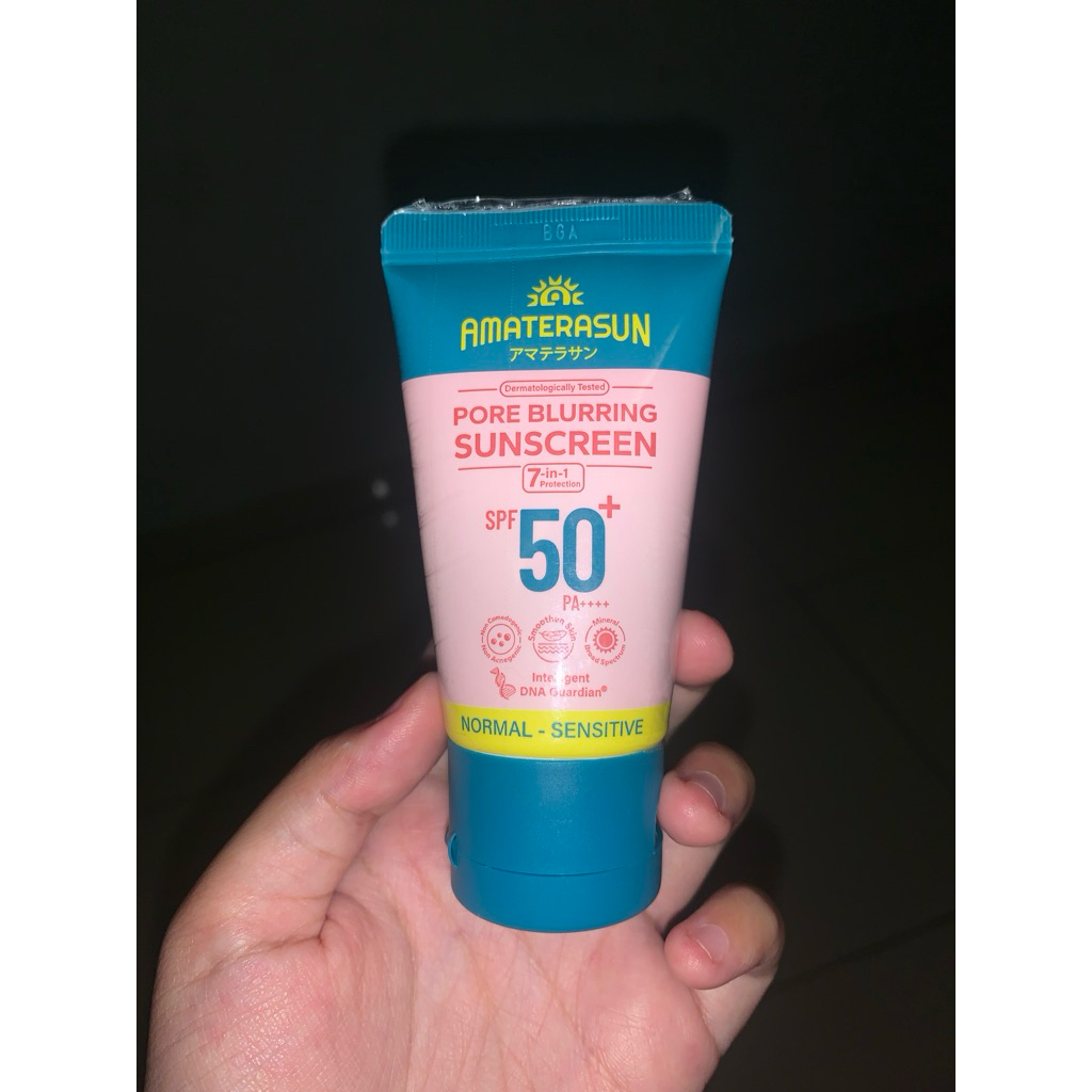 PRE LOVED - AMATERASUN pore blurring physical sunscreen