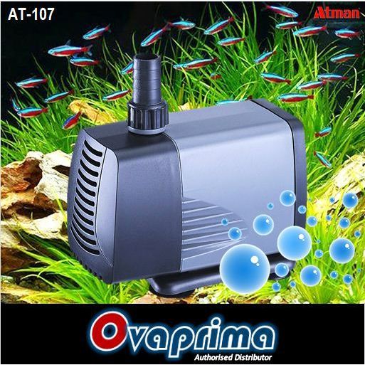 Atman AT-107 Pompa Air Aquarium/Aquascape/Kolam Submersible Water Pump Atman AT107