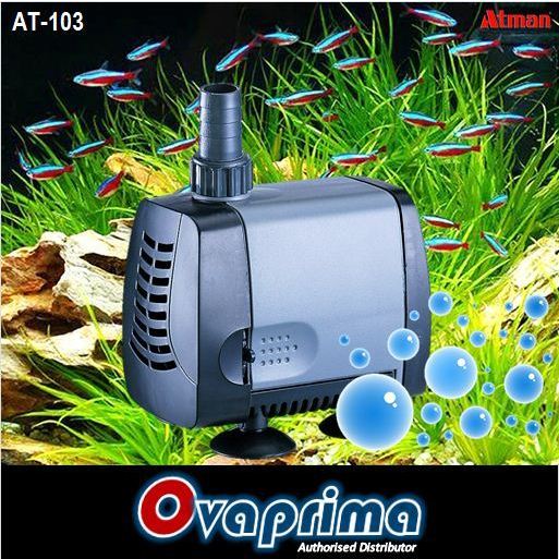 Atman AT-103 Pompa Air Aquarium/Aquascape/Kolam Submersible Water Pump Atman AT103
