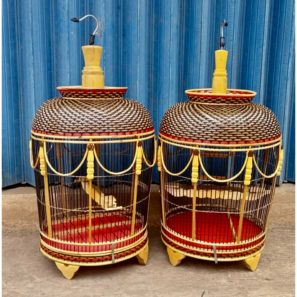 sangkar perkutut mataram rajut sintetis