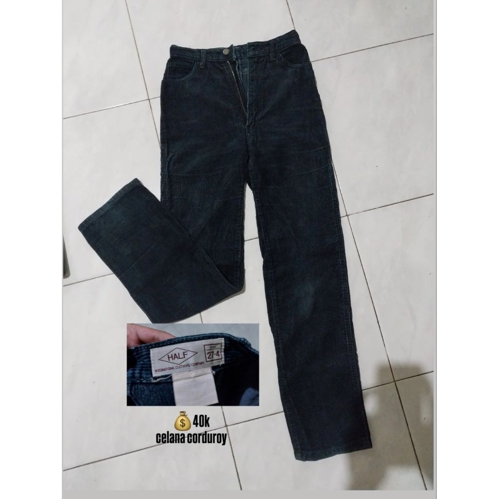 PRELOVED CELANA CORDUROY