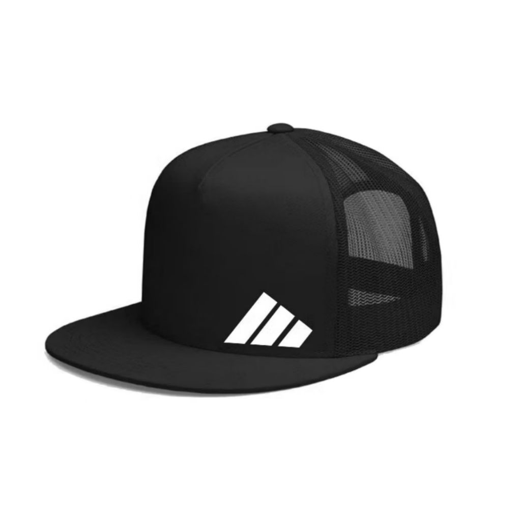 Topi distro topi limited edition topi pria keren logo 3 samping model topi keren