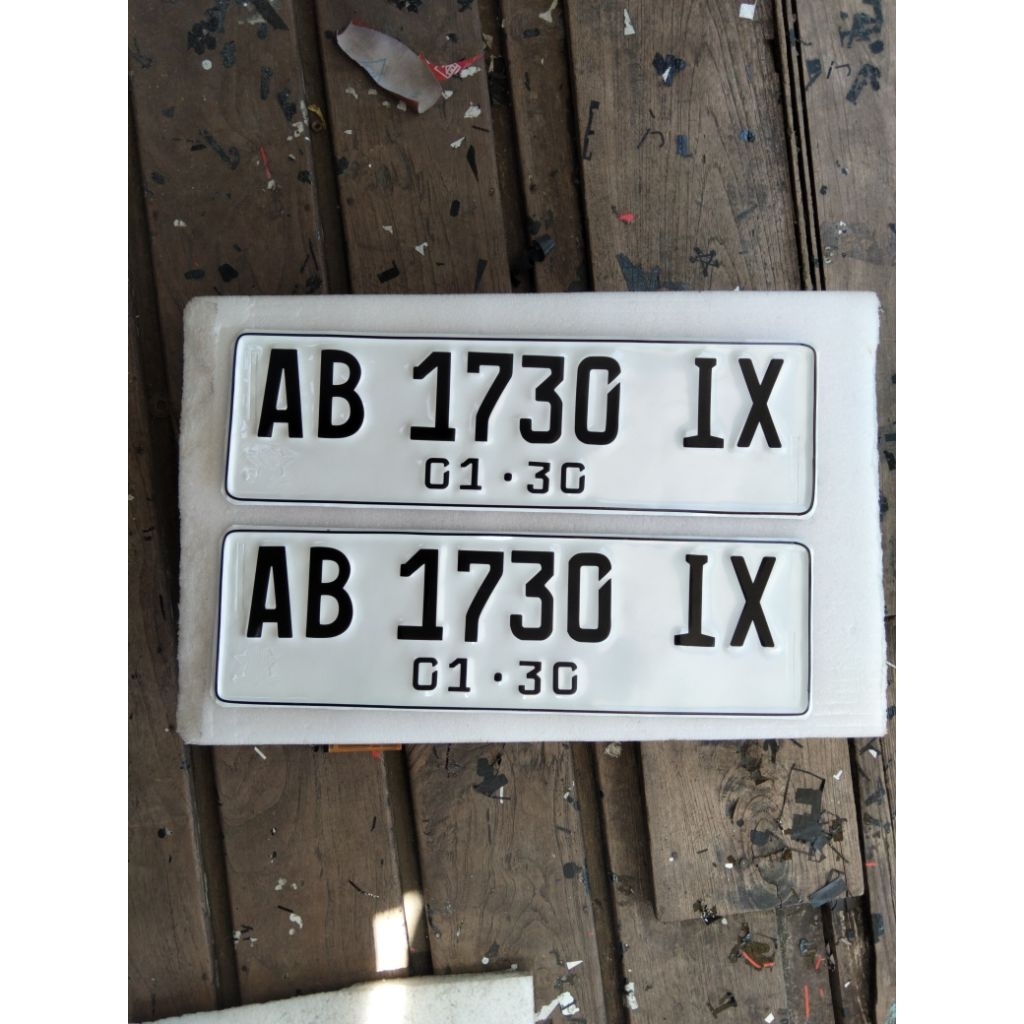 variasi plat mobil