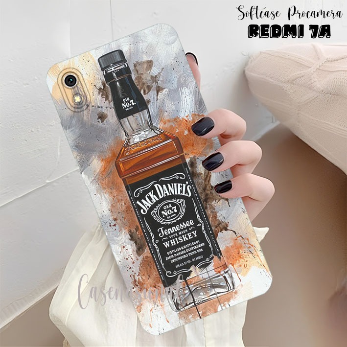 Pelindung Xiaomi Redmi 7A - 6A - 5A - 4A - 4x Fashion Case All Type Handphone Bumper TPU Motif Jack 