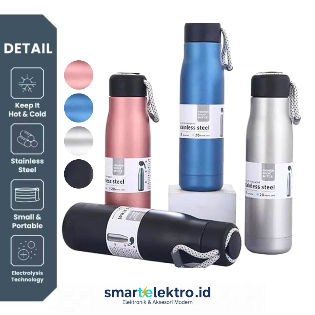 TUMBLER BOTOL MINUM TAHAN PANAS DAN DINGIN | SMARTELEKTRO