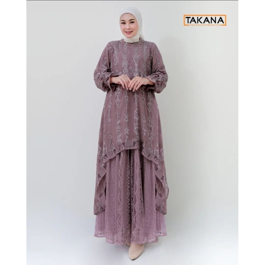 GAMIS BINOR GAMIS  BALIMO AISYAH BRUKAT CANTILI BORDIR CERUTY GAMIS BINOR