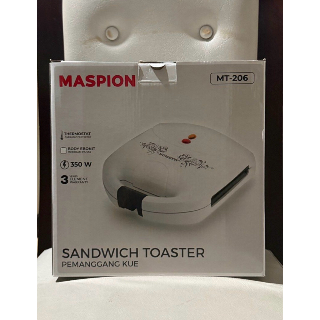 Sandwich Toaster Maspion MT-206