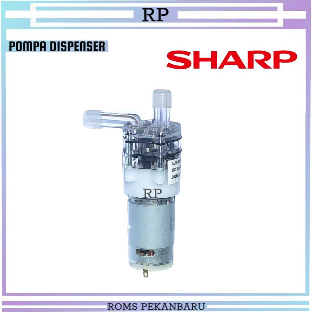 POMPA DISPENSER SHARP-POMPA DISPENSER GALON BAWAGMH SHARP DC 12.0 V