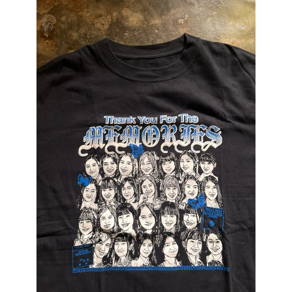 JKT48 Thank you for the memories fanmade bootleg Tshirt
