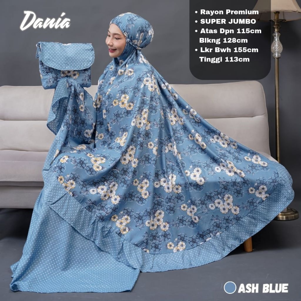 Mukena DANIA, Mukena rayon, mukena superjumbo