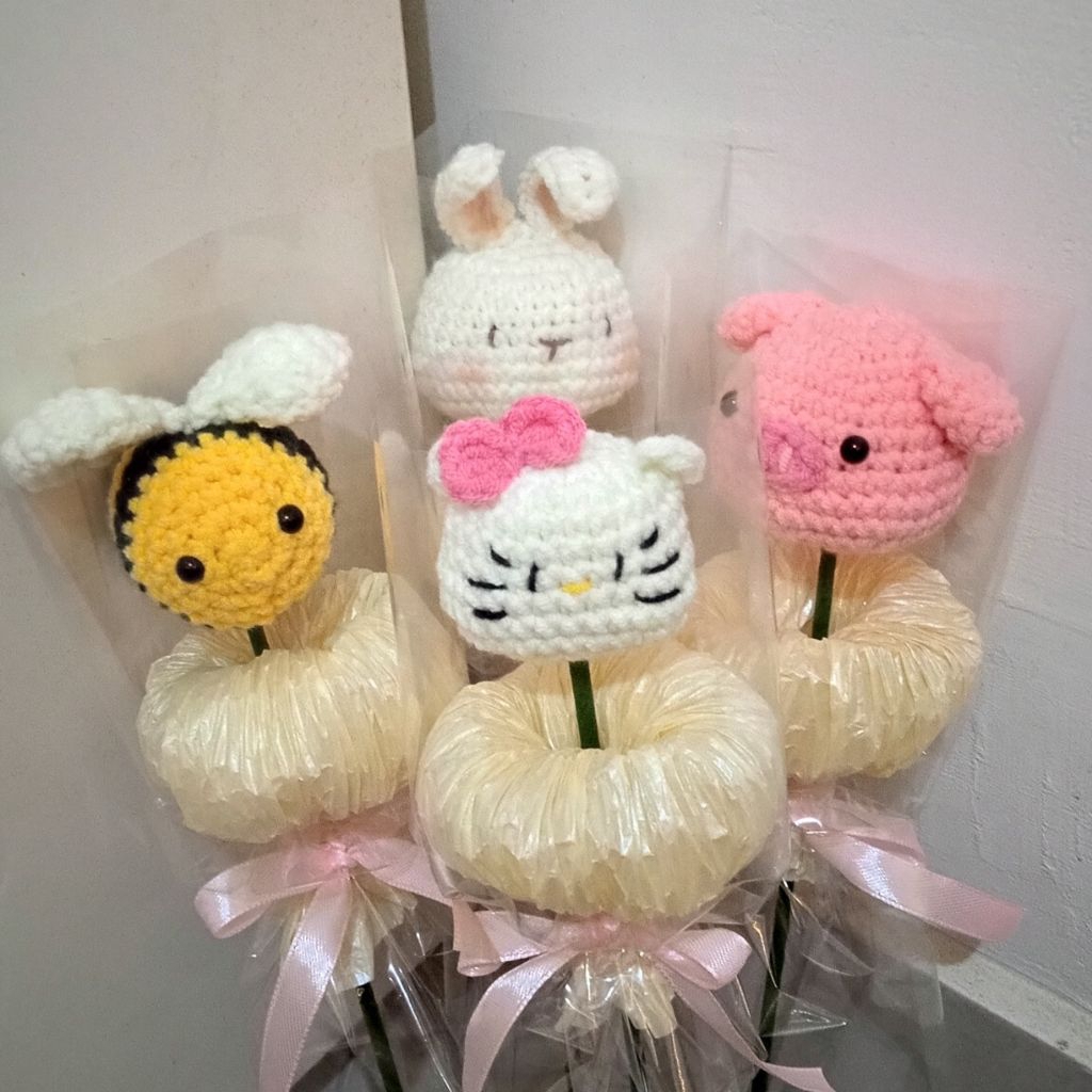 Buket Boneka Rajut | Buket Valentine
