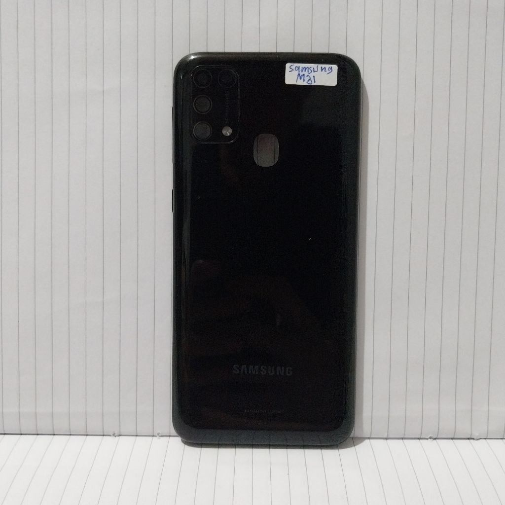 Hosing/Backdoor ORI Copotan Samsung Galaxy M31 | Kondisi Lecet Pemakaian (Tidak ada Pecah/retak)