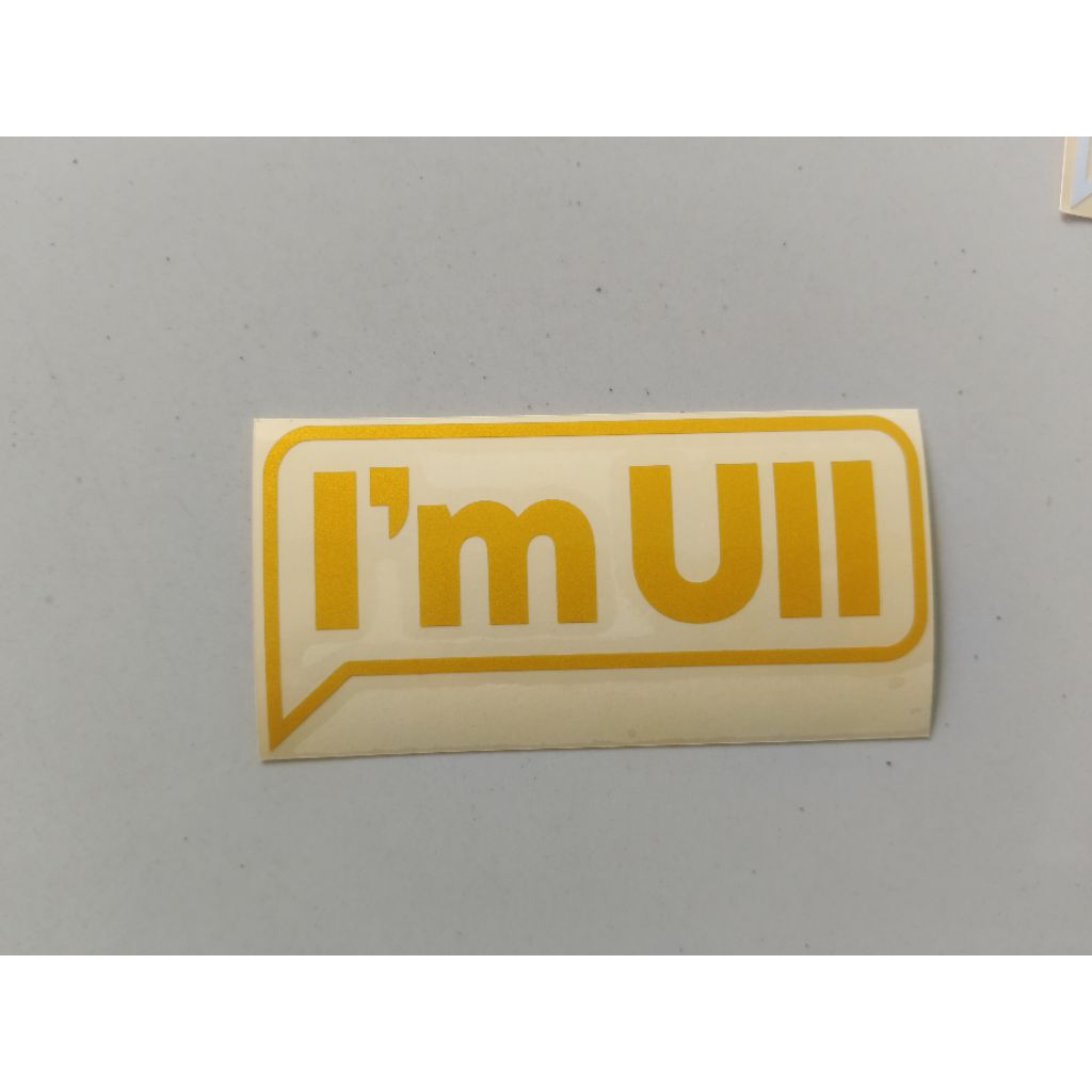 Stiker I’m UII (Baru)