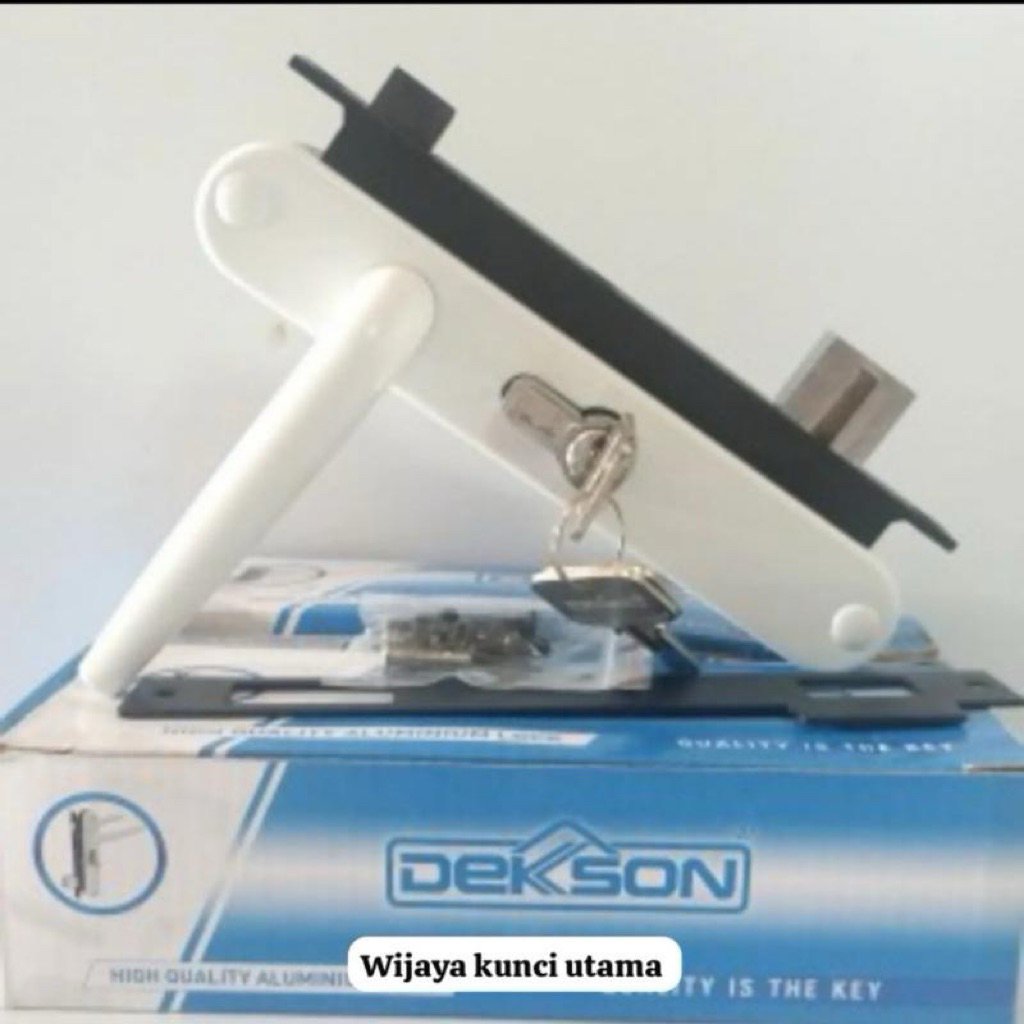 Kunci pintu dekson expanda 909 WH kunci pintu kawat nyamuk dekson 1 set kunci pintu
