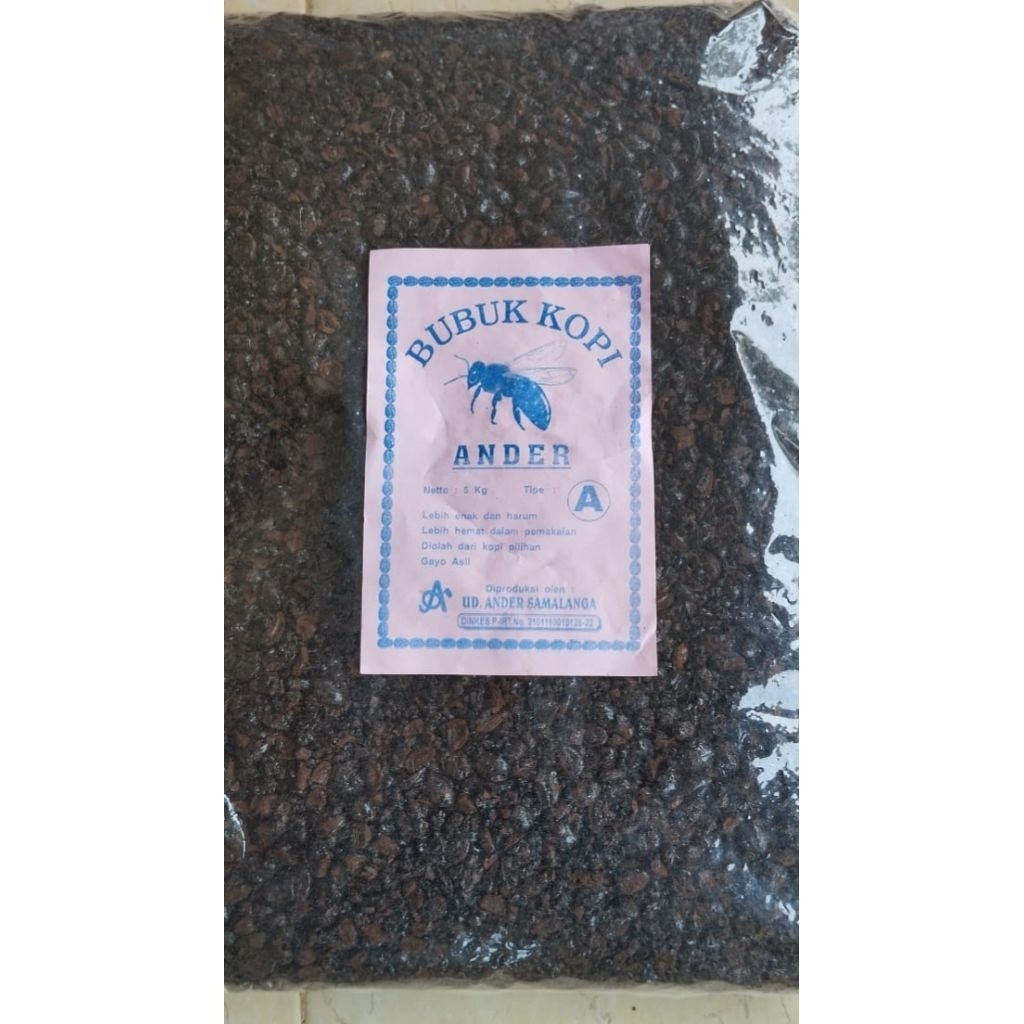 Kopi kasar Aceh Ander kualitas Premium