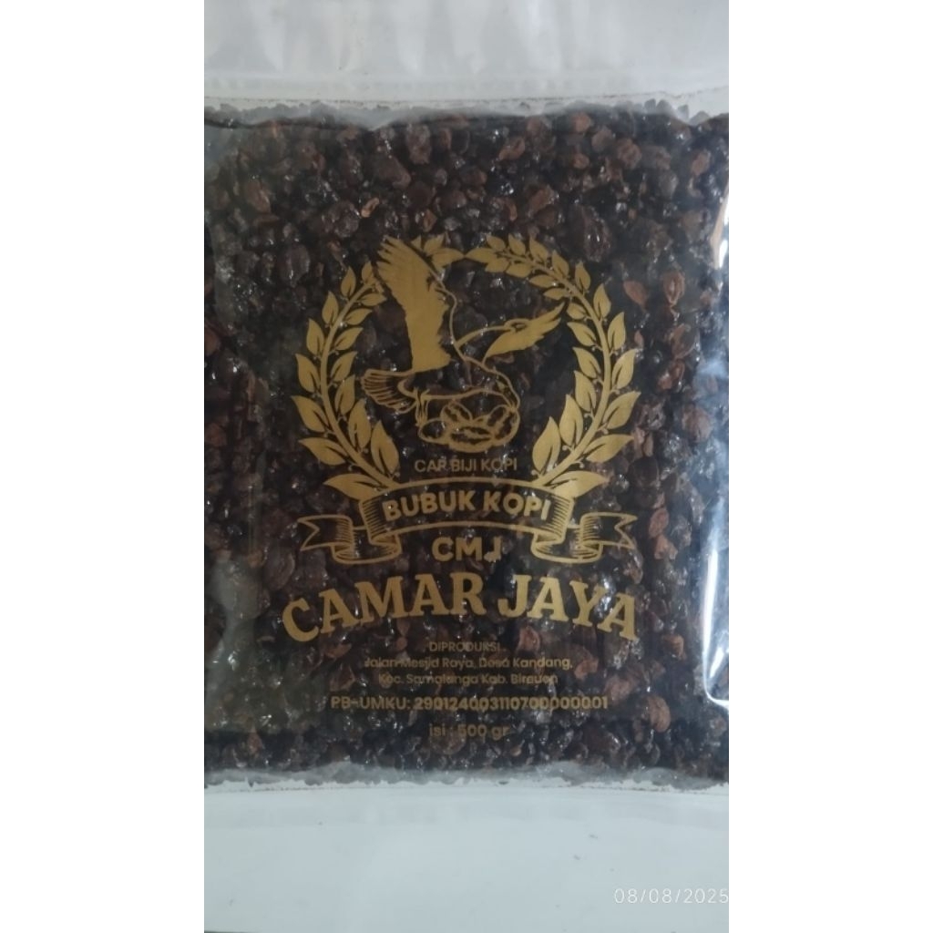 Bubuk kopi kasar Gayo Aceh