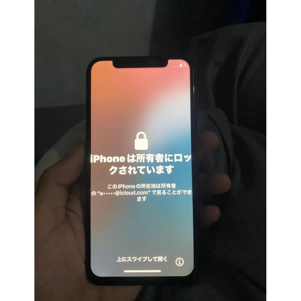 Iphone XS lock iCloud bahan kaniball