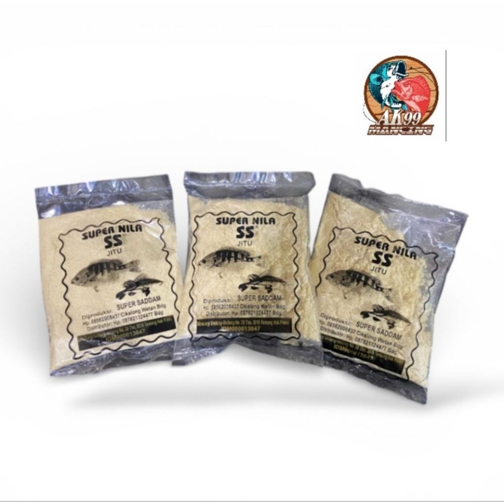 Umpan Super Nila SS Jitu - Umpan Pancing Ikan