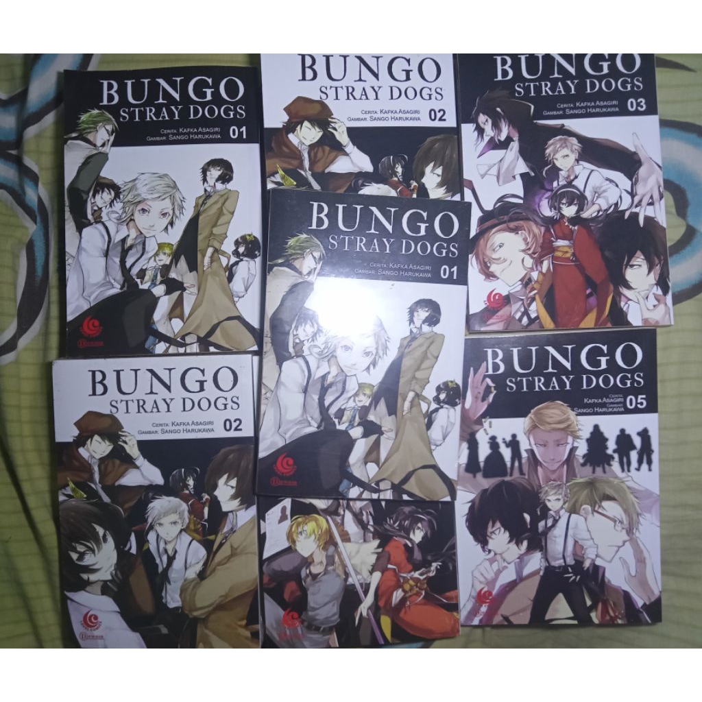 Komik Bungo Stray Dogs Set Ori