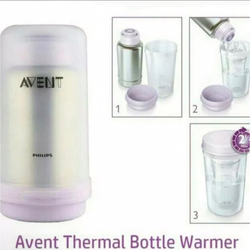 Philips avent thermal bottle warmer termos air panas preloved