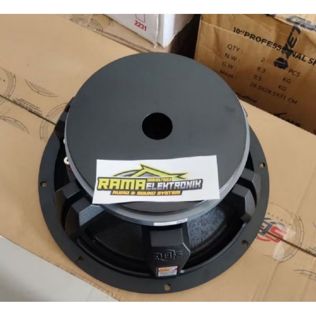 SPIKER ACR FABULOUS 12PA75125 600WATT SPEAKER FABULUS12INCH VC3INCH MID LOW