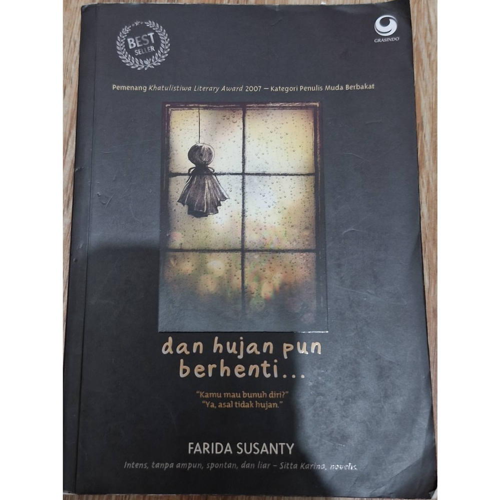 [PRELOVED] NOVEL DAN HUJAN PUN BERHENTI