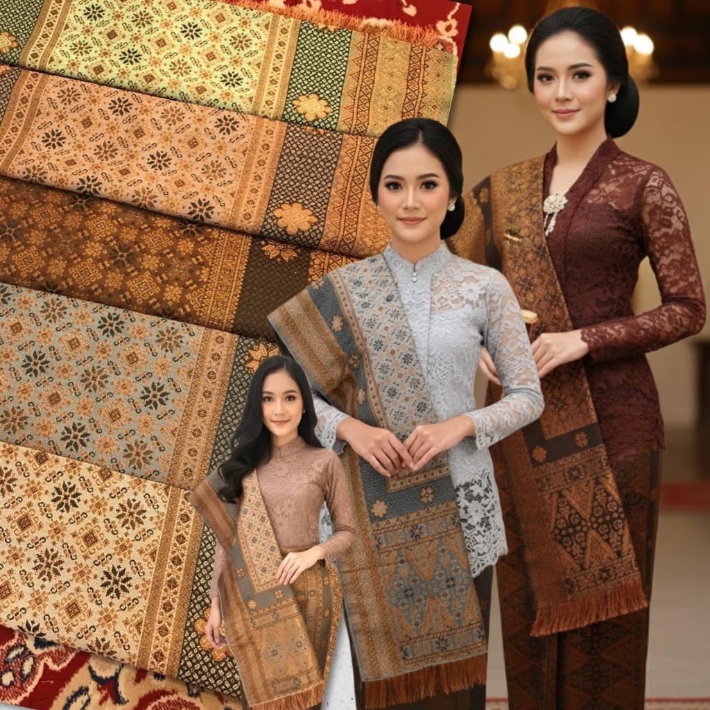 SONGKET ATBM MESIN NAMPAN TABUR BINTANG TERBARU/ SONGKET MESIN TEMBAGA/ ILHAM SONGKET
