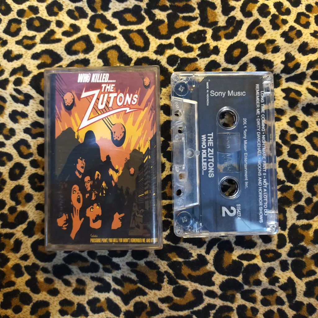 Kaset pita The zutons - Who killed....