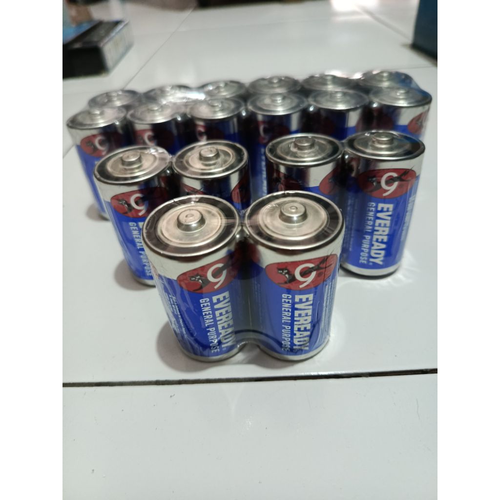 BATERAI EVEREADY BIRU 1,5volt SIZE D