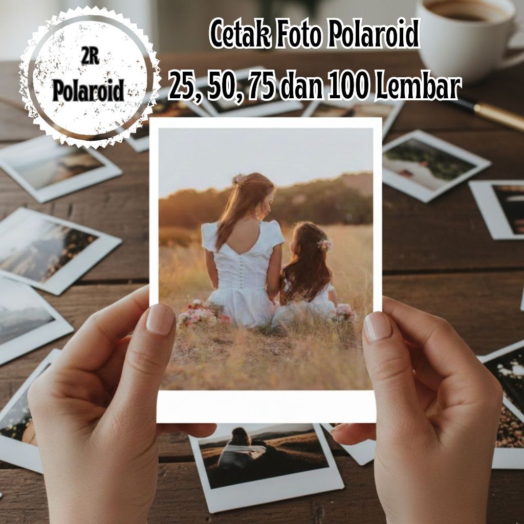 [COD] CETAK FOTO  POLAROID (ISI 25, 50,75 dan 100 FOTO) / CETAK FOTO 2R [TANPA LAMINASI]