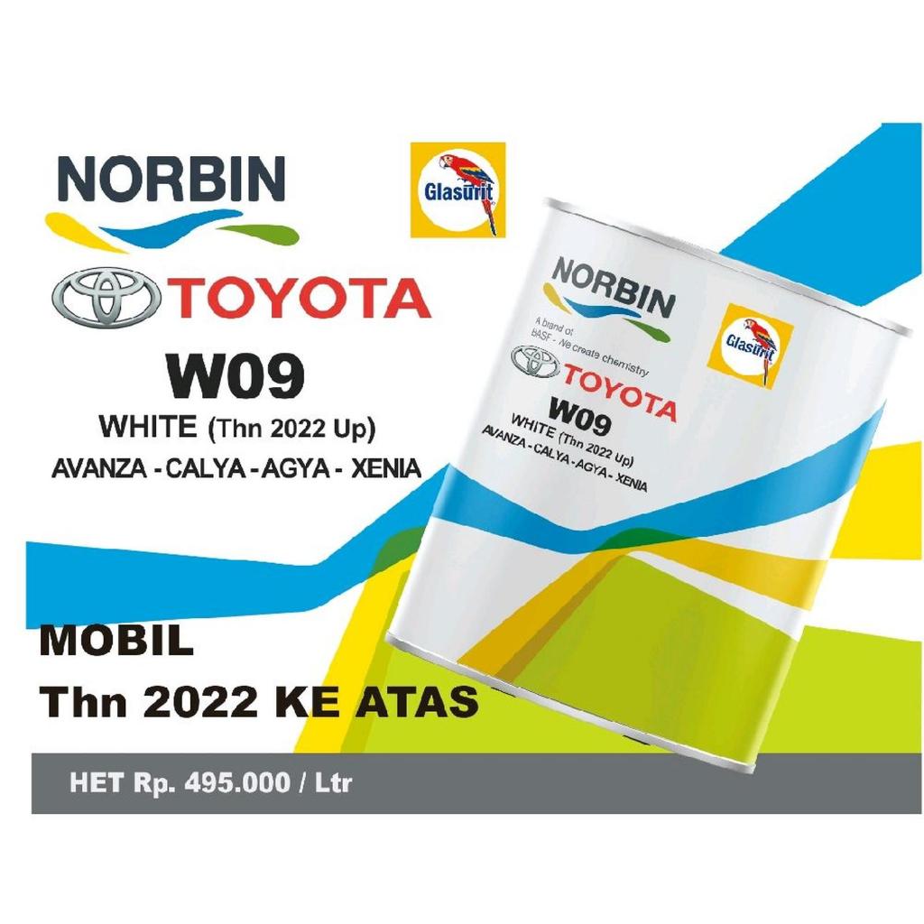 READY MIX TOYOTA W09 WHITE - W09