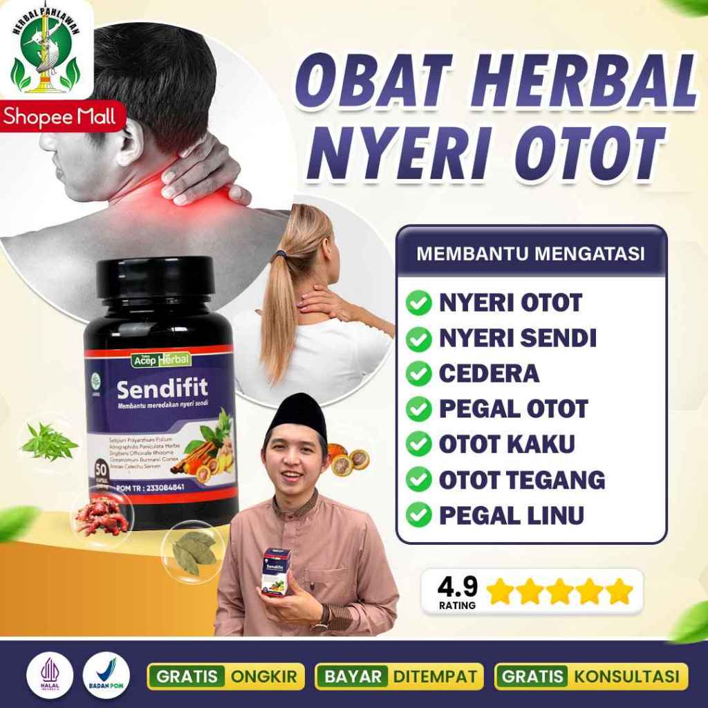 Obat Herbal Nyeri Otot, Nyeri Sendi Karena Cedera Olahraga Nyeri Otot Sendi Panas - SendiFit Legalit