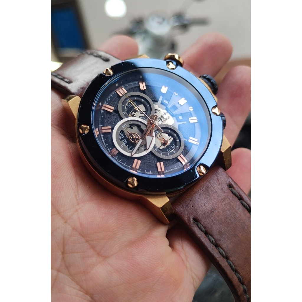 jam tangan original Alexandre Christie pria second bekas preloved