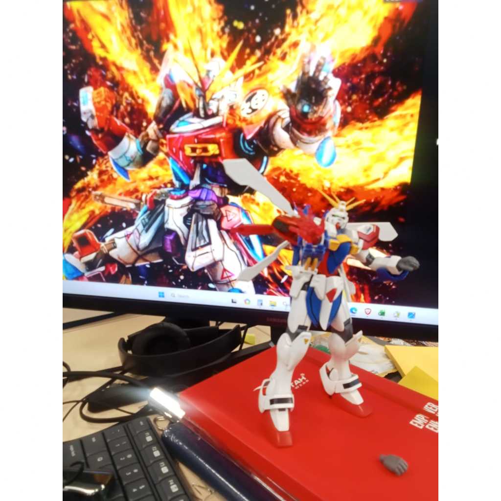 MG God Gundam Bandai • Second • Gundam MG Built Up Original