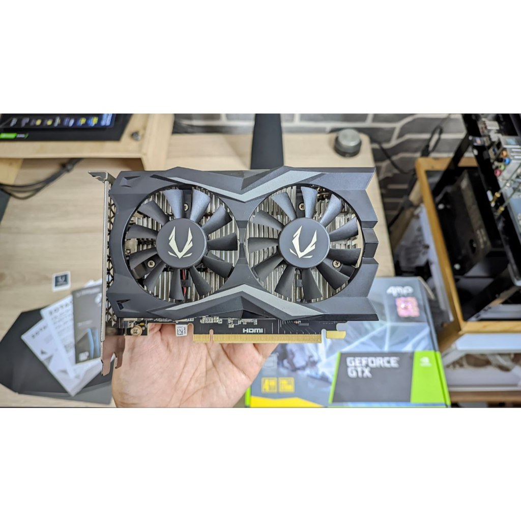 ZOTAC GTX 1650 AMP Core 4GD6 Exp Juli 2027 LikeNEw Terawat Istimewa