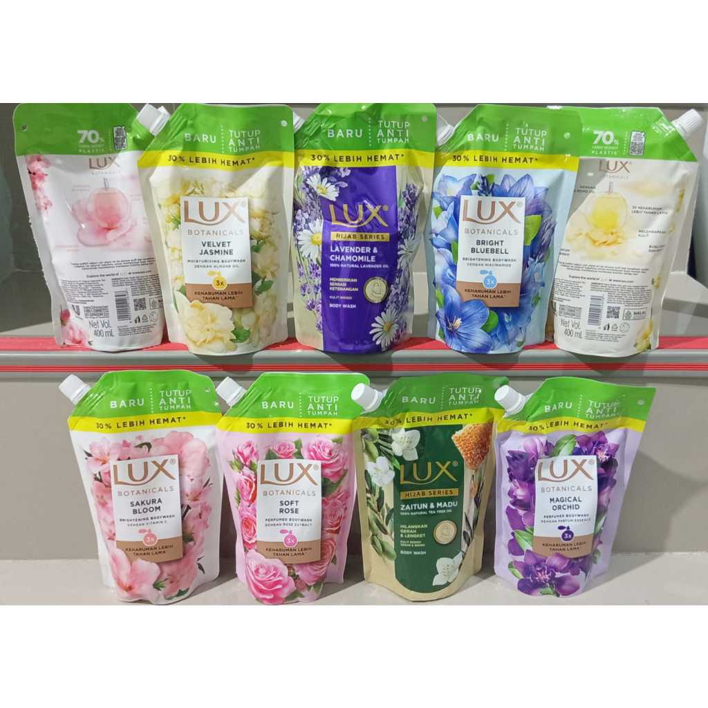 Lux sabun mandi cair 400ml