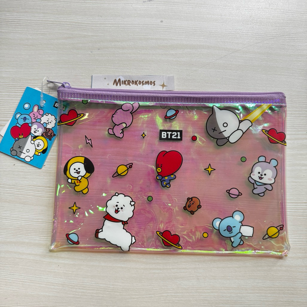 NEW BT21 pencil case official BT21 x miniso - official merchandise