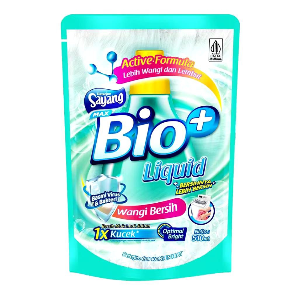 BIO+ Detergent Liquid 510ml