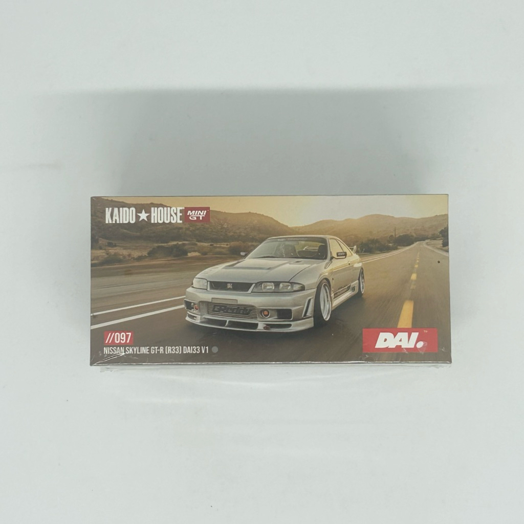 Kaido House Mini GT Nissan Skyline GT-R R33 Dai33 V1 Unsealed
