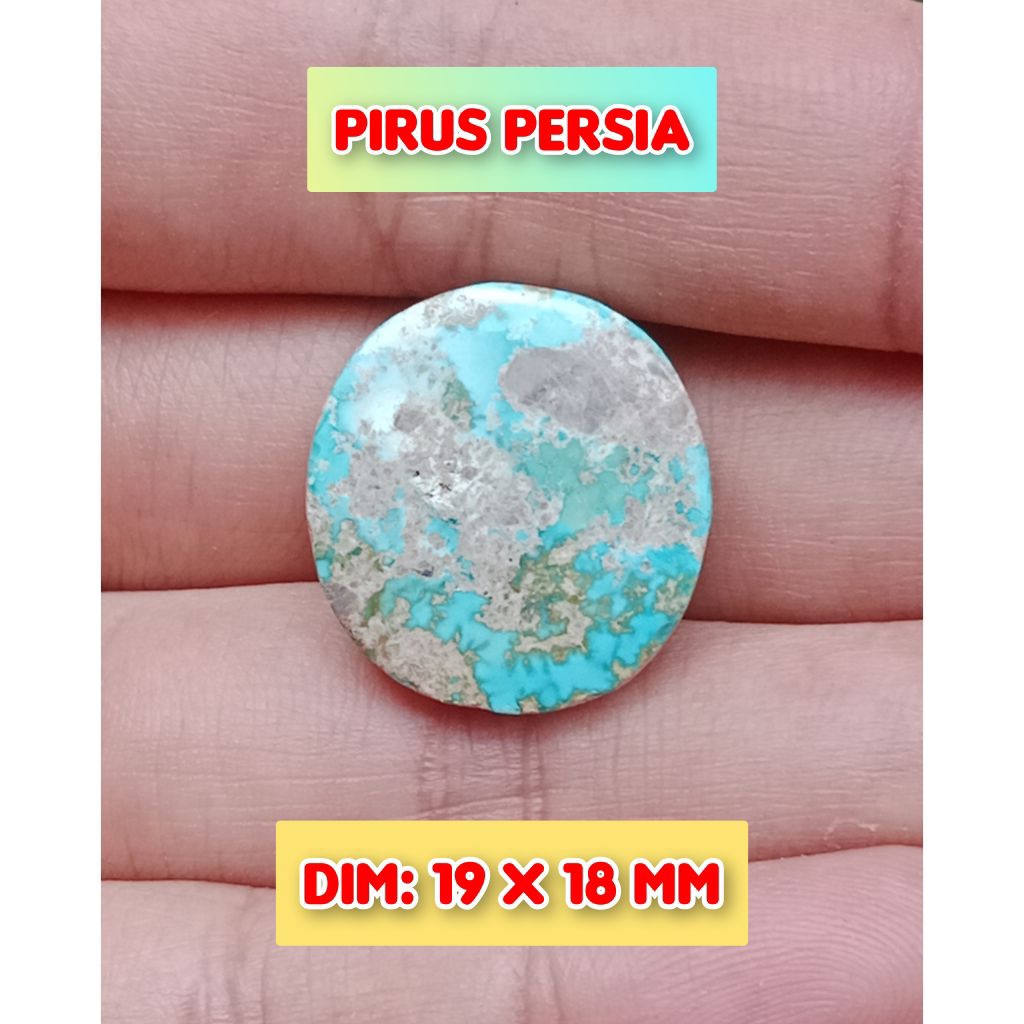 pirus persia Batu akik asli pirus persia Batu saja.02