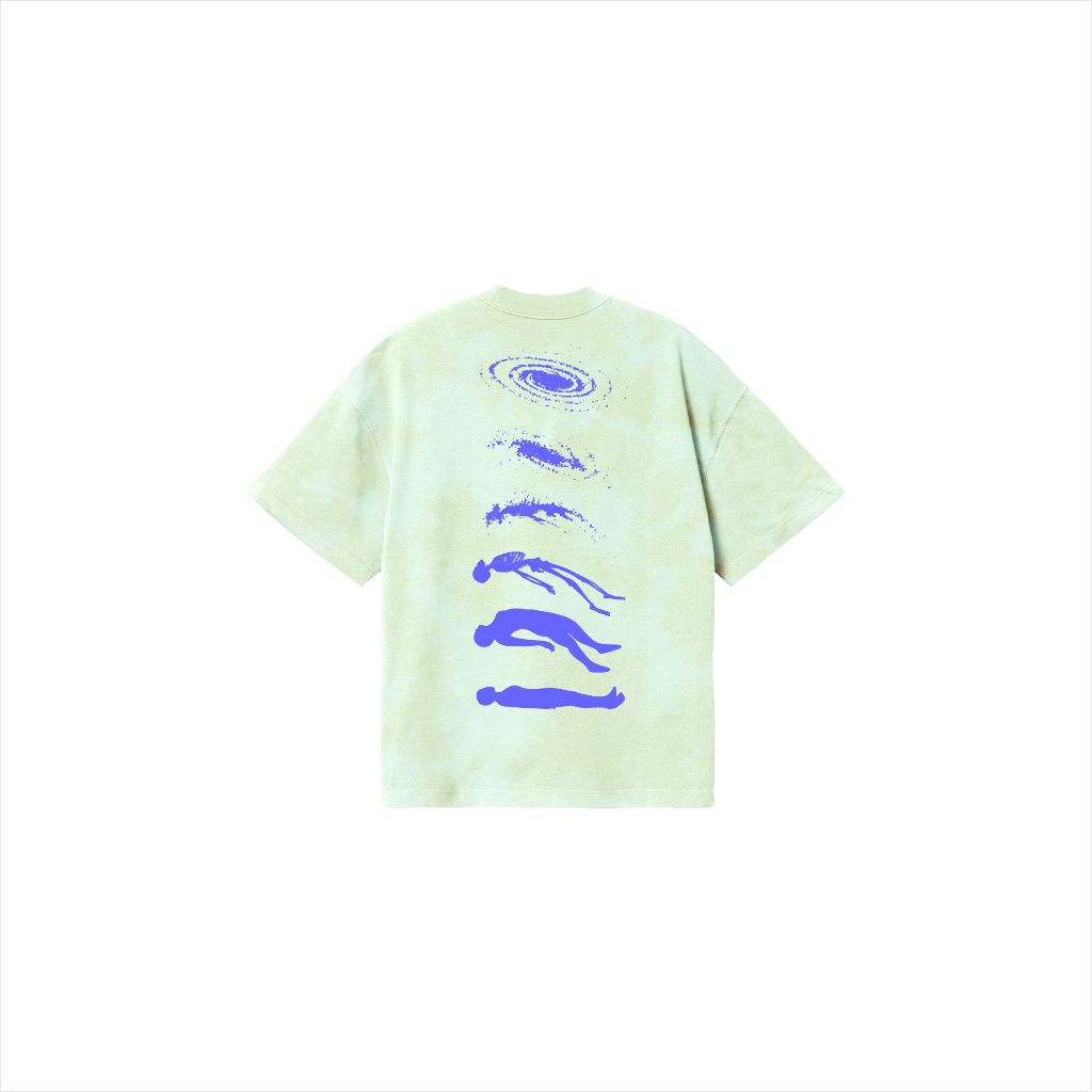 Ehad - die kaos / T-shirt oversize washed tiedye muslim