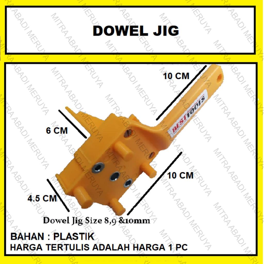 Dowel Jig Alat Pemasang Dowel Bor Dowel Alat Pelubang Dowel Penyambung