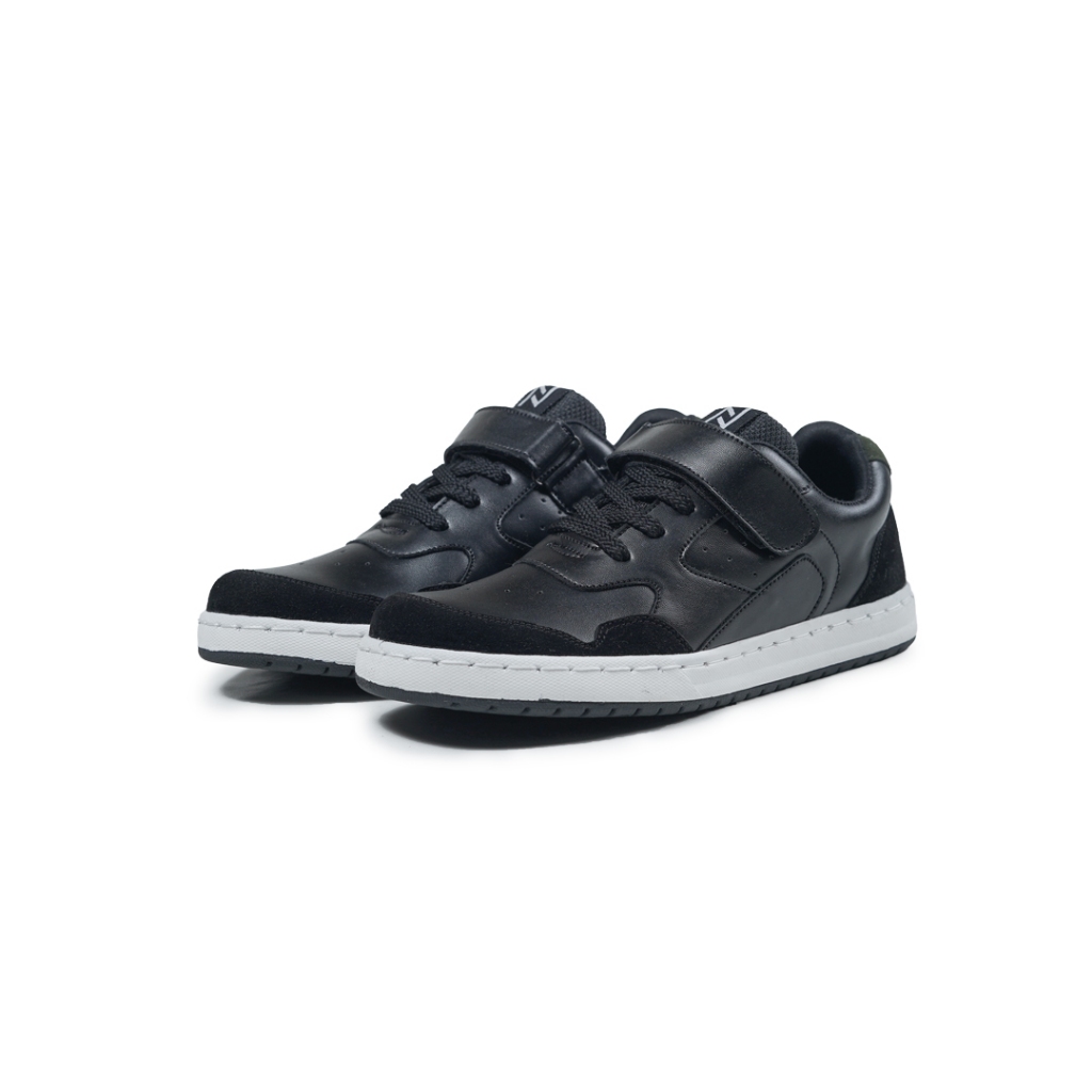 NAZREAL FOOTWEAR Clark Black - Sepatu Sekolah Anak Terbaru / Sneakers Casual Anak