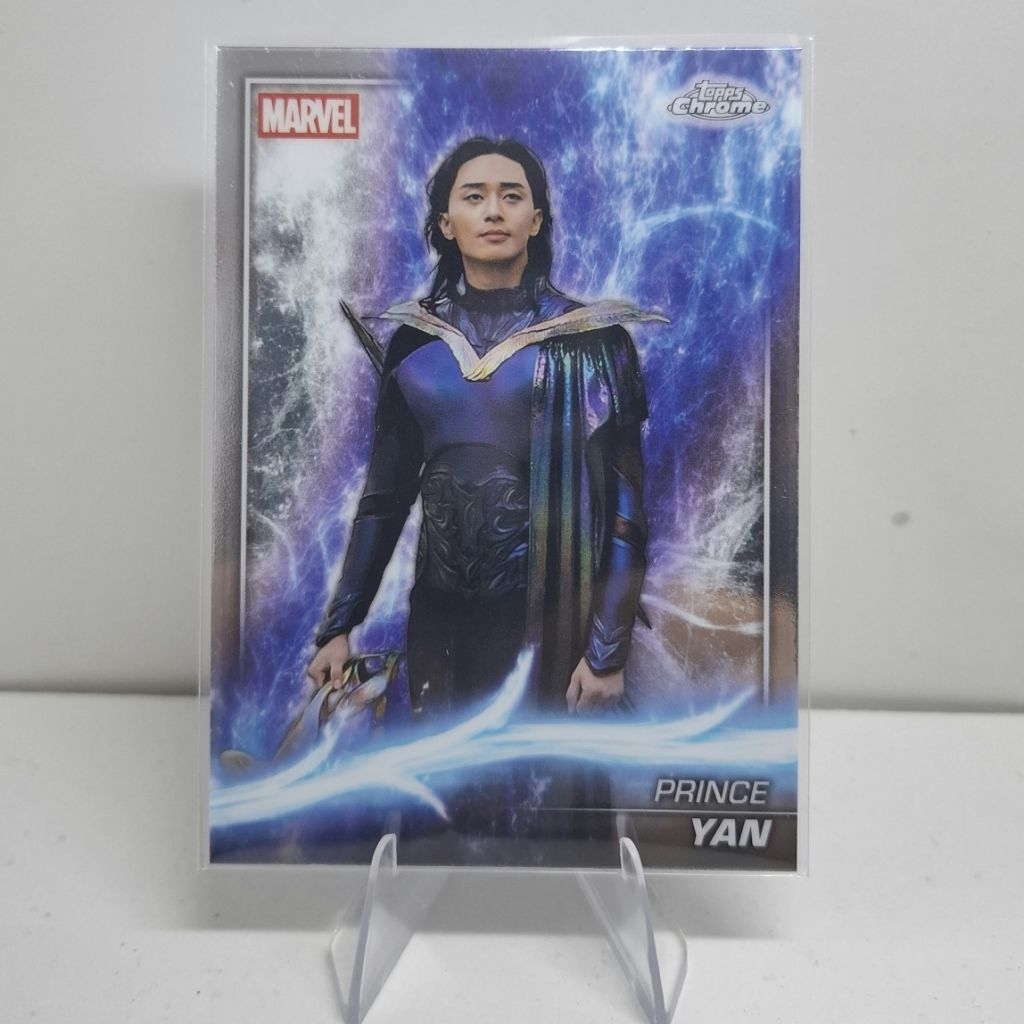 Topps Chrome Marvel Prince Yan