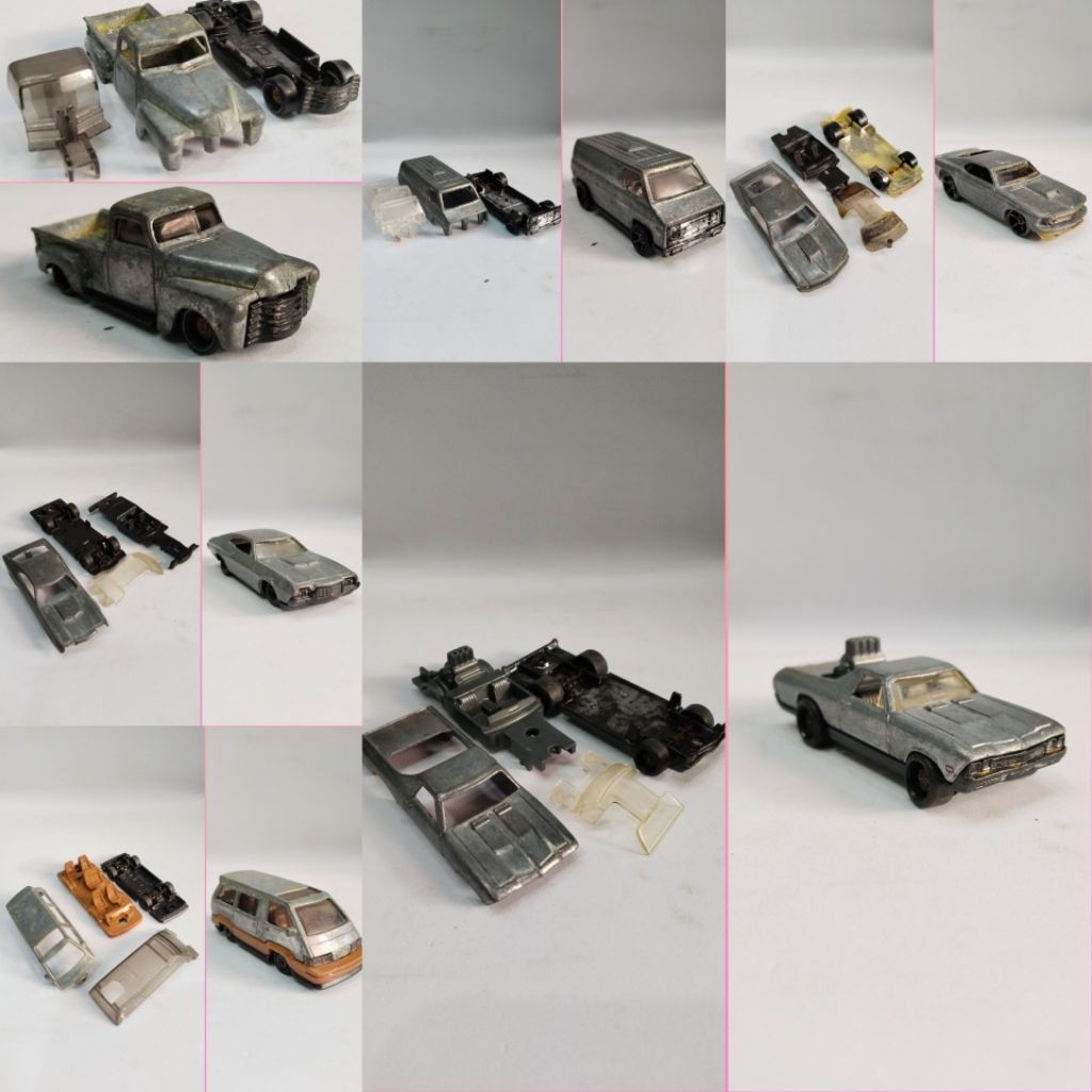 Hotwheels Loose Unrivet Bahan Custom