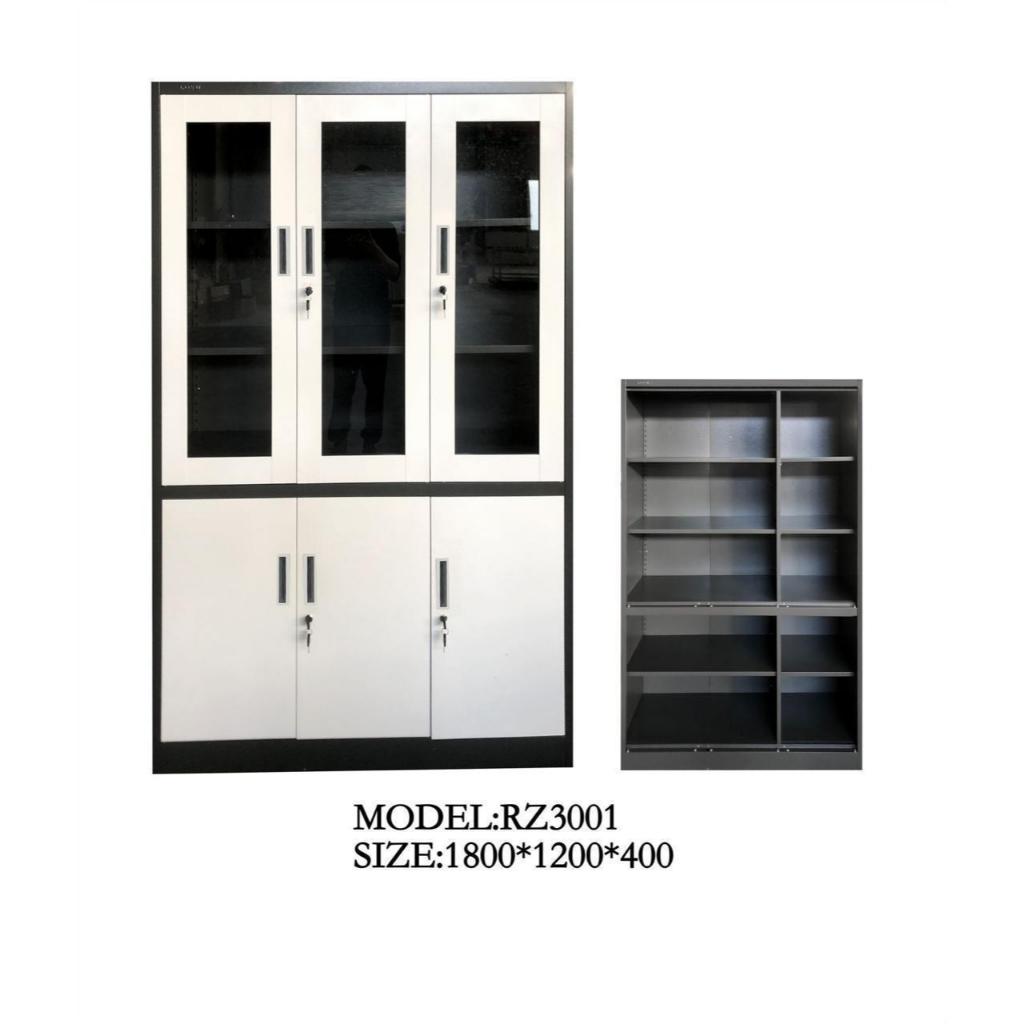 Lemari Arsip 3Pintu Plat Besi_Boboyukfurnicture