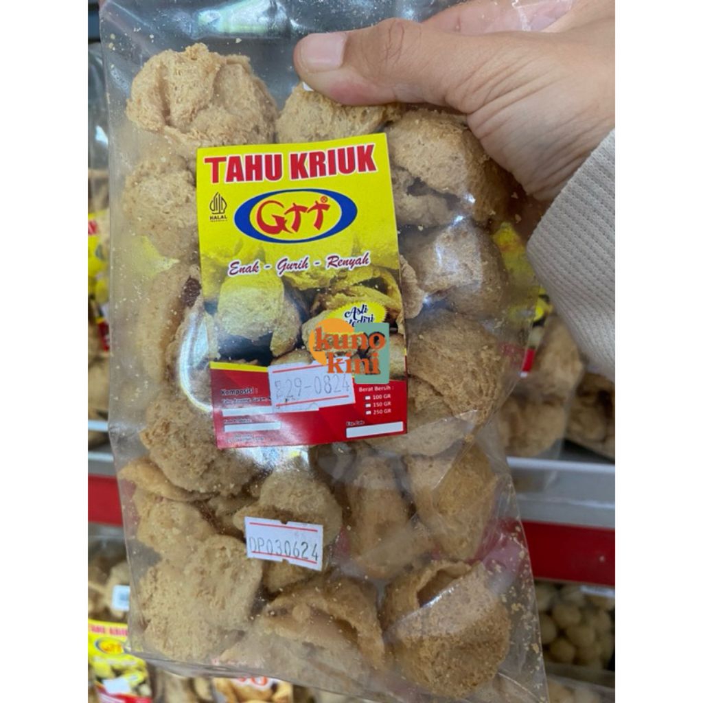 Keripik Tahu Walik Berat 1 Kg