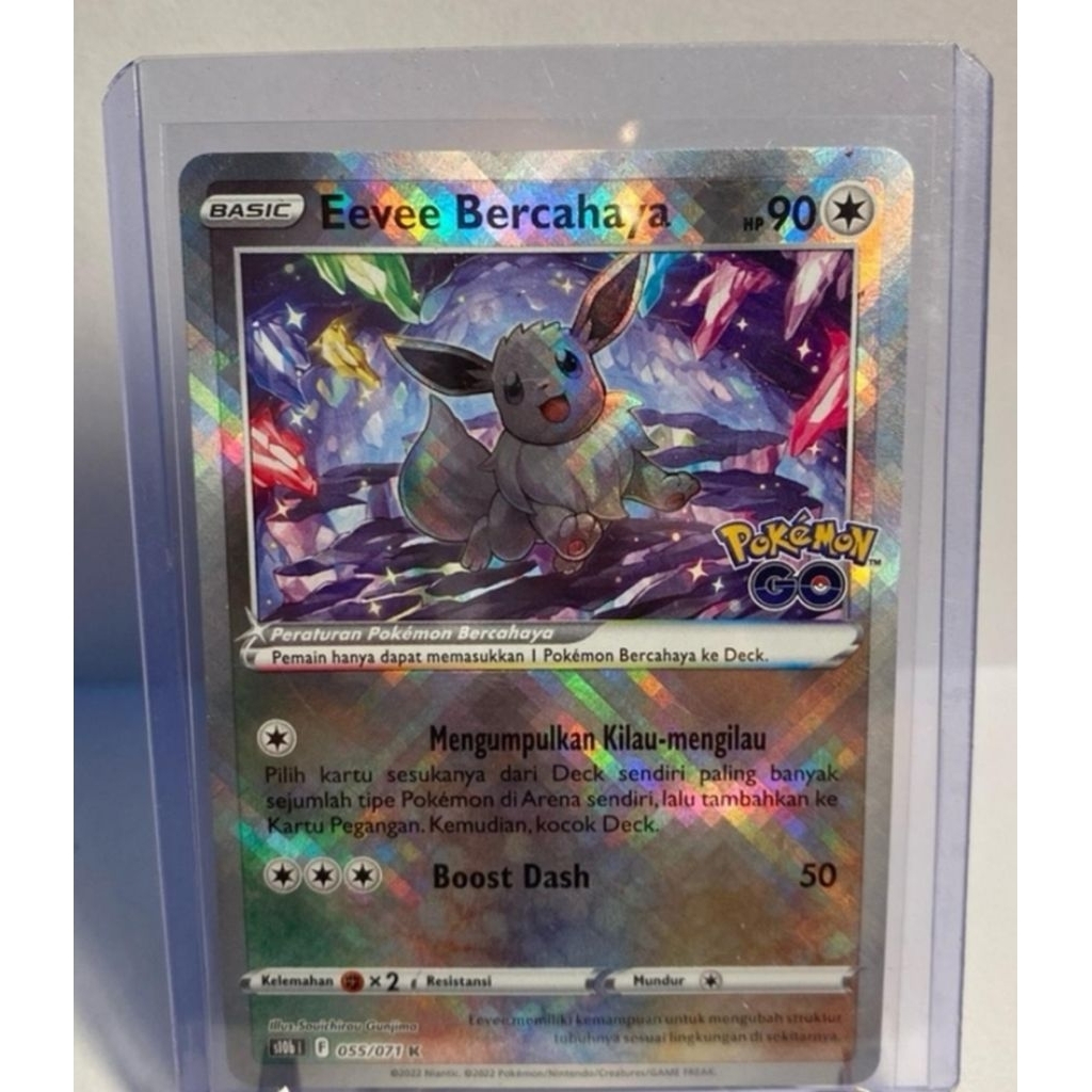 Pokemon TCG EEVEE BERCAHAYA pokemon go ind