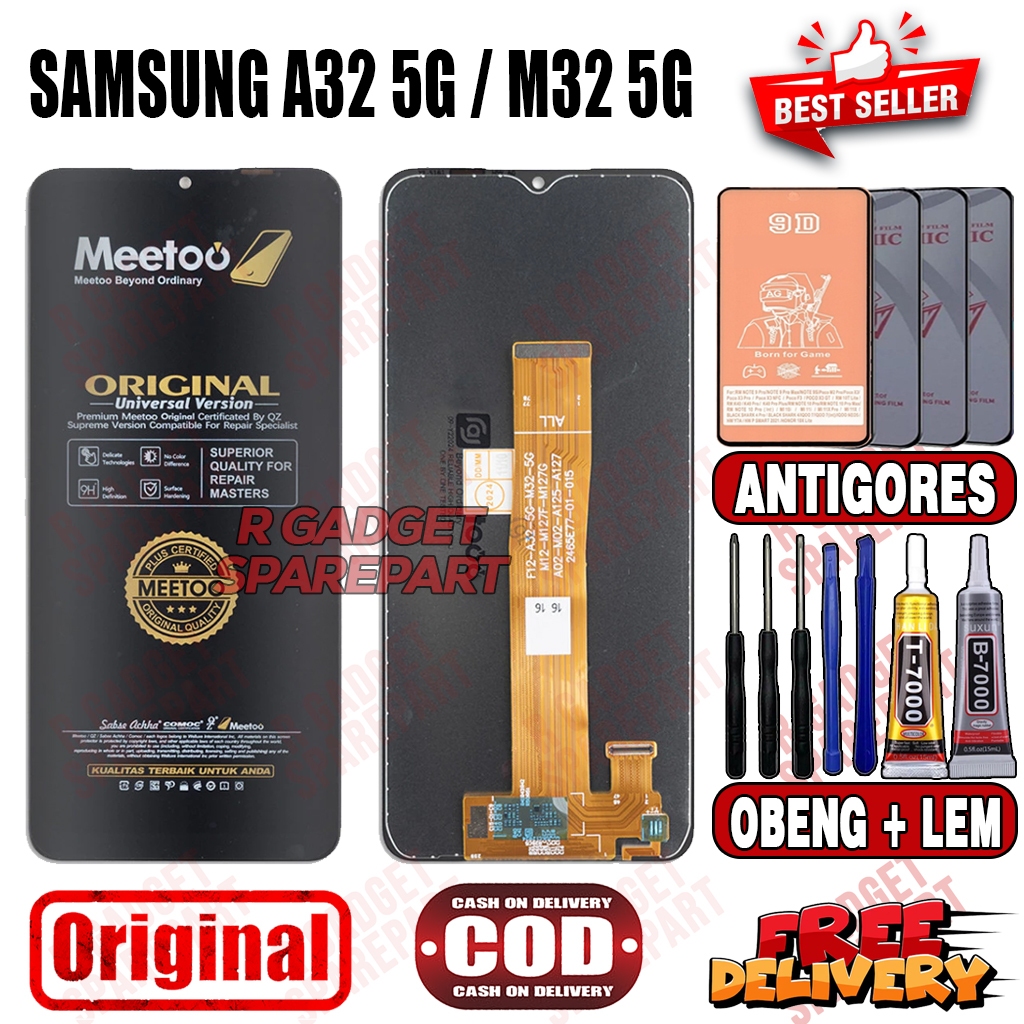 LCD TOUCHSCREEN SAMSUNG A32 5G / SAMSUNG M32 5G ORIGINAL MEETOO LCD FULLSET